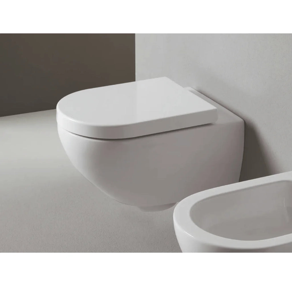 Wc Sospeso Ceramica Cielo "Enjoy 53" Bianco Lucido