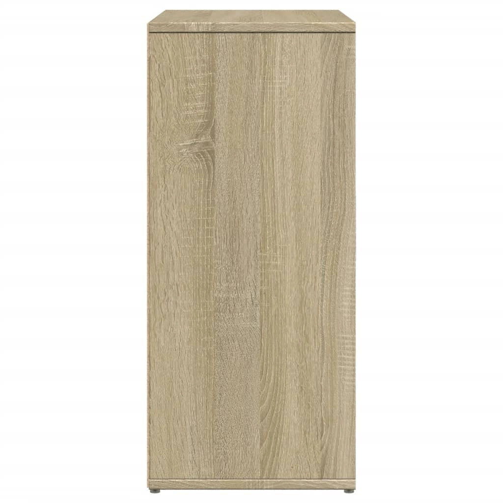 Buffet credenza cassettiera armadio mobile contenitore organizer cucina soggiorno rovere Sonoma 60 x 31 x 70 cm legno ingegnerizzato marrone 02_0031594