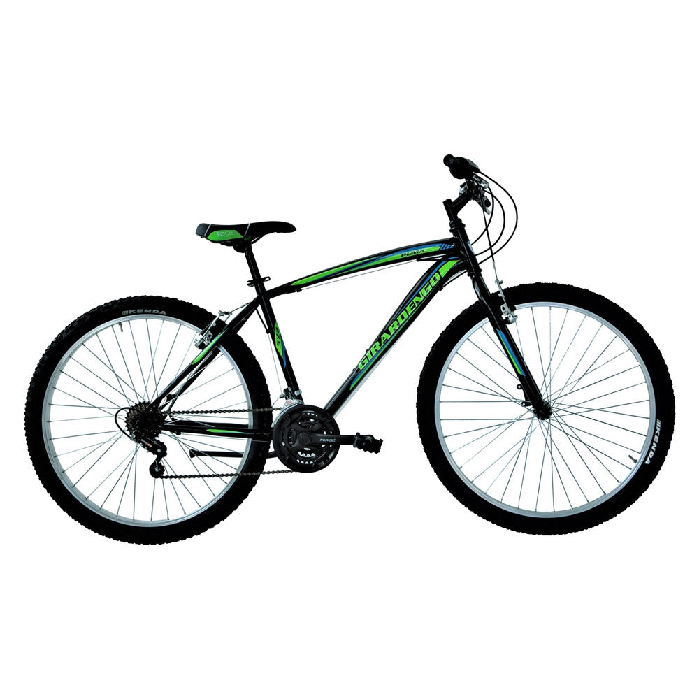 BICICLETTA UOMO 'MTB' GIRARDENGO 27 - nero/verde  - MASCIAGHI