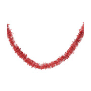 Ghirlanda pet rossa d9cm x 270cm