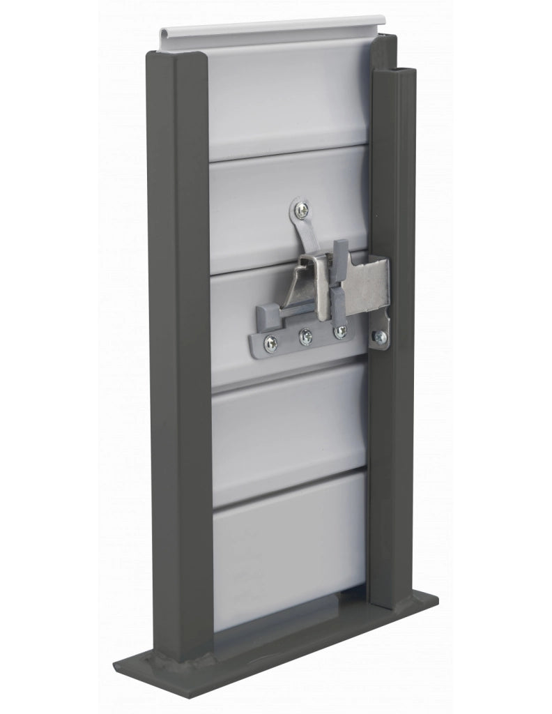 Blocco per tapparelle, saracinesche, antisollevamento, acciaio ino x, 67 x 71 mm, 2 pezzi – THIRARD
