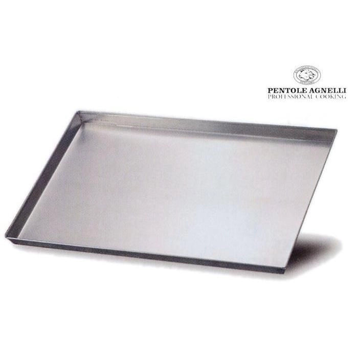 Agnelli Agnelli Teglia rettangolare bassa in alluminio 60x40x3