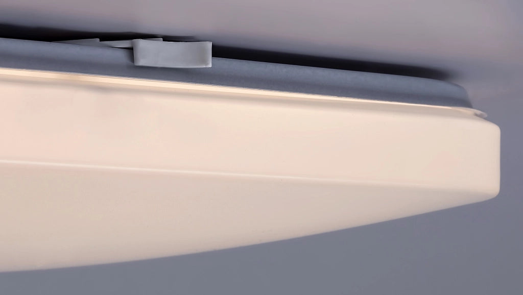 Plafoniera LED quadrata 37cm bianca 24W 3000K Rabalux