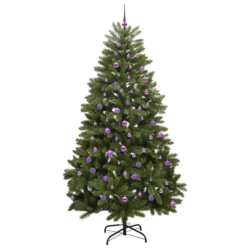Albero di Natale artificiale Verde 240 cm PVC e Metallo 3395709