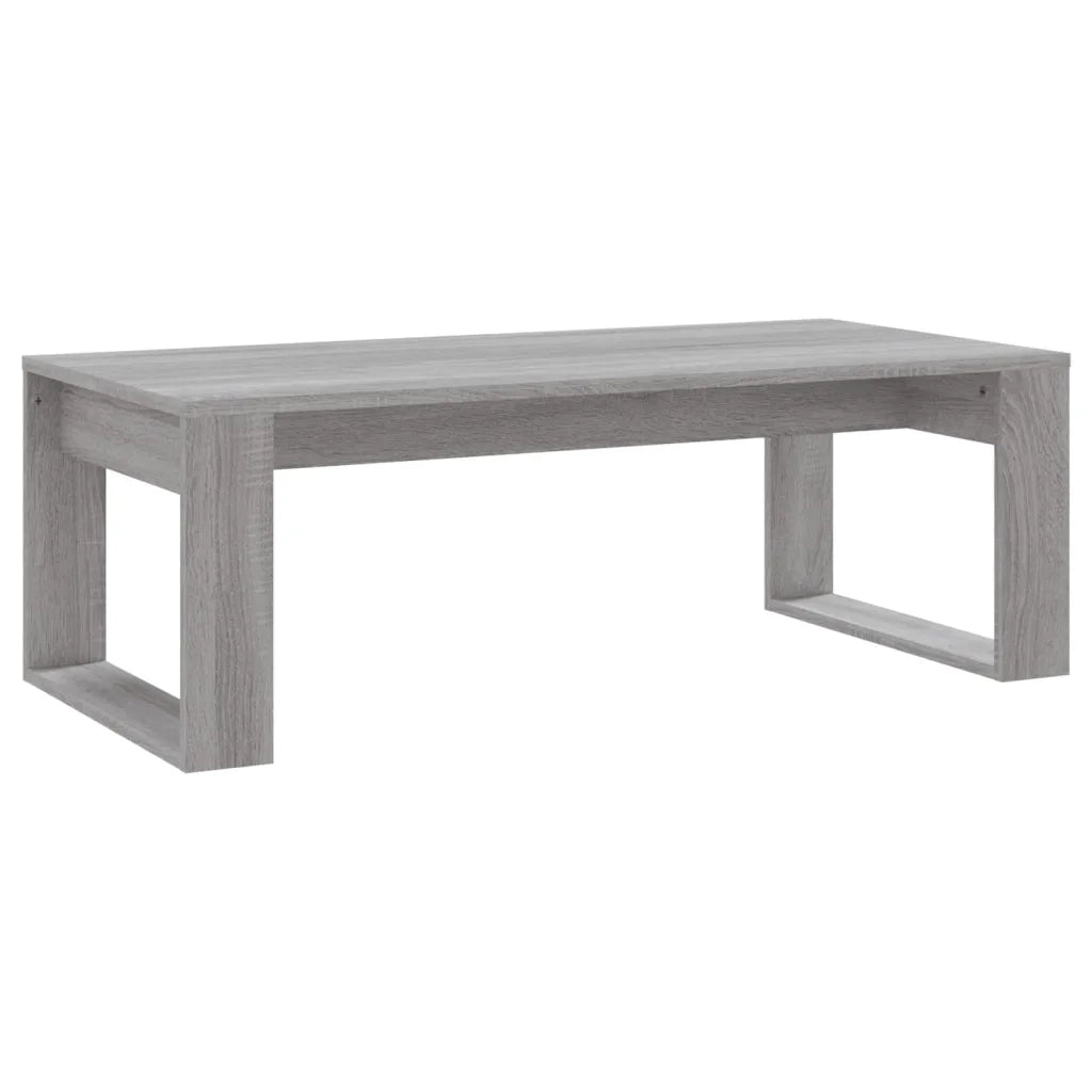Tavolino da salotto | Tavolino da caff¨¨ | Tavolino da Soggiorno Grigio Sonoma 102x50x35cm Legno Multistrato
