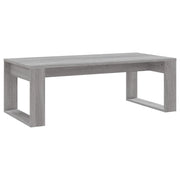 Tavolino da salotto | Tavolino da caff¨¨ | Tavolino da Soggiorno Grigio Sonoma 102x50x35cm Legno Multistrato
