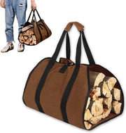 Porta hout con maniglie - Portatile portahombrelloni per uso interno ed esterno, impermeabile - Ideale per fuochi di campo, campeggio e viaggi .