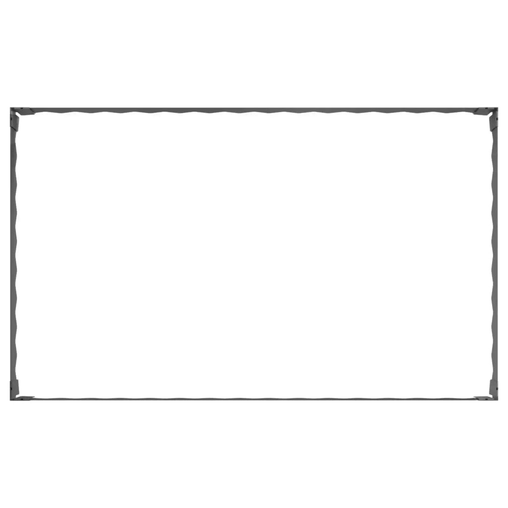 Bordura per Prato 4 pz 100 x 60 x 20 cm Acciaio Antracite 8008936