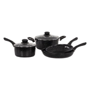 Set di 4 Batteria 6pz Black Iron Carbon Steel