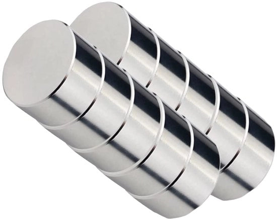 10 pezzi di magneti neodimio (10 x 5 mm) Magnetici extra forti, magnetici forti, magneti per frigorifero, magnetici forti per lavagne magnetiche