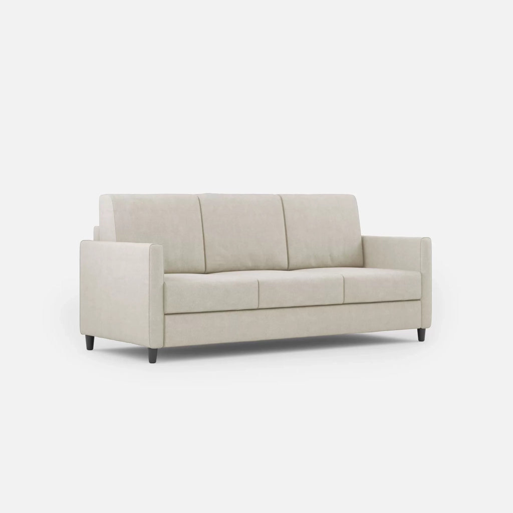 Divano karay 3 posti (tre sedute da 60cm) misure esterne l.198cm | latte - Mobili 2G