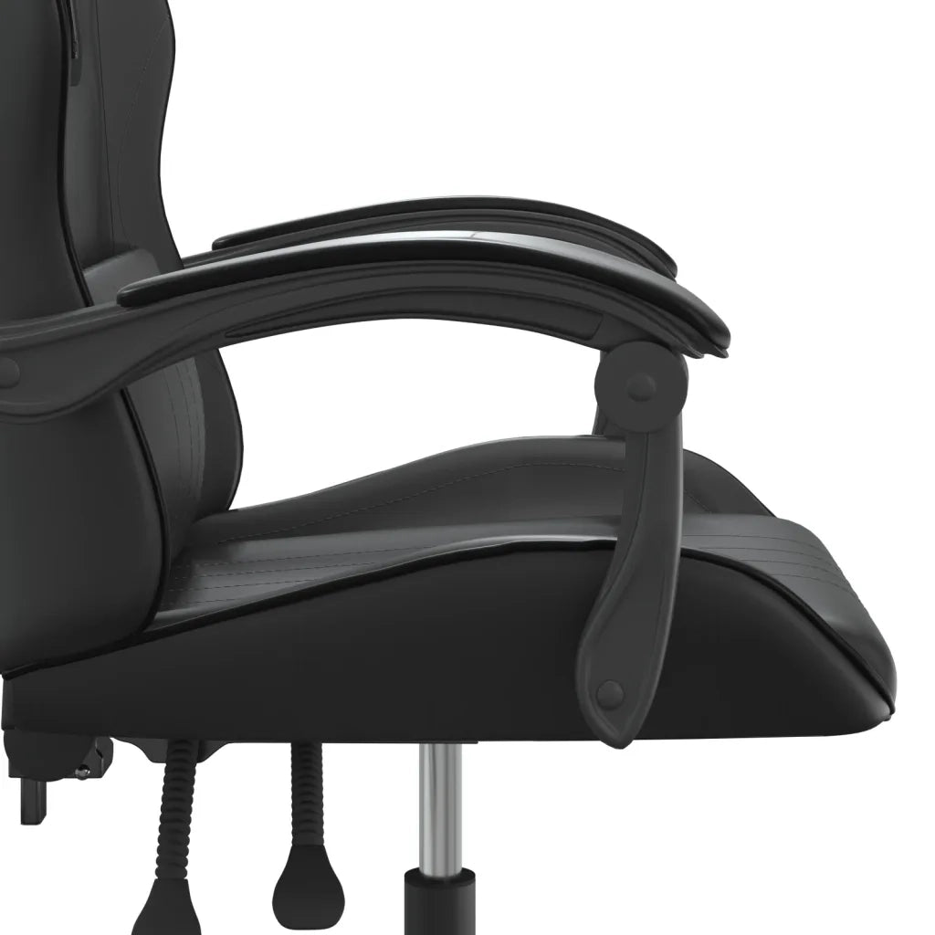 Sedia da Gaming | Sedia da e-sports Nera in Similpelle