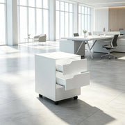 Pratico contenitore su ruote, schedario mobile, credenza versatile (solo con schedario)