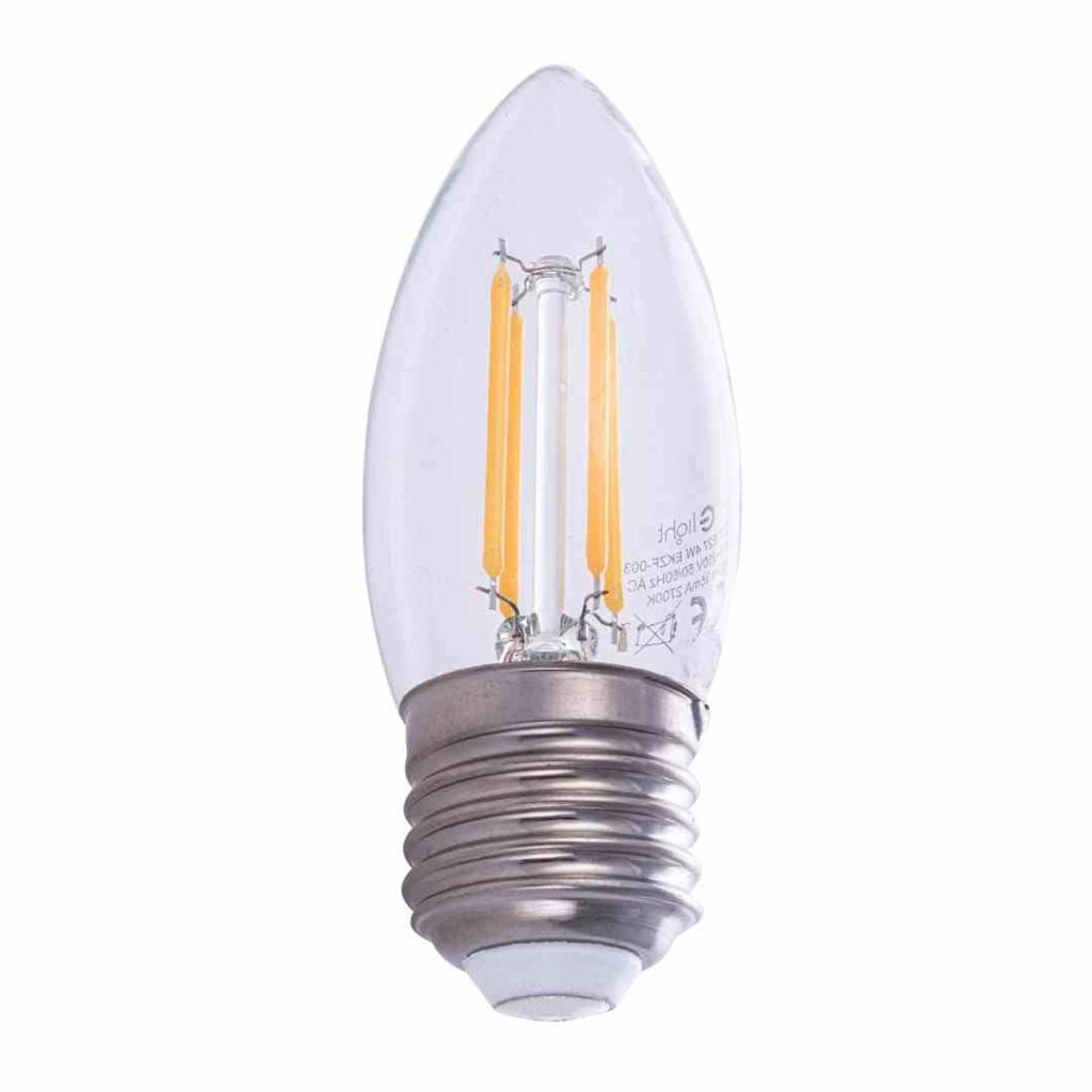 Lampadina LED Filament 4W E27 2700K 470lm Eko-Light