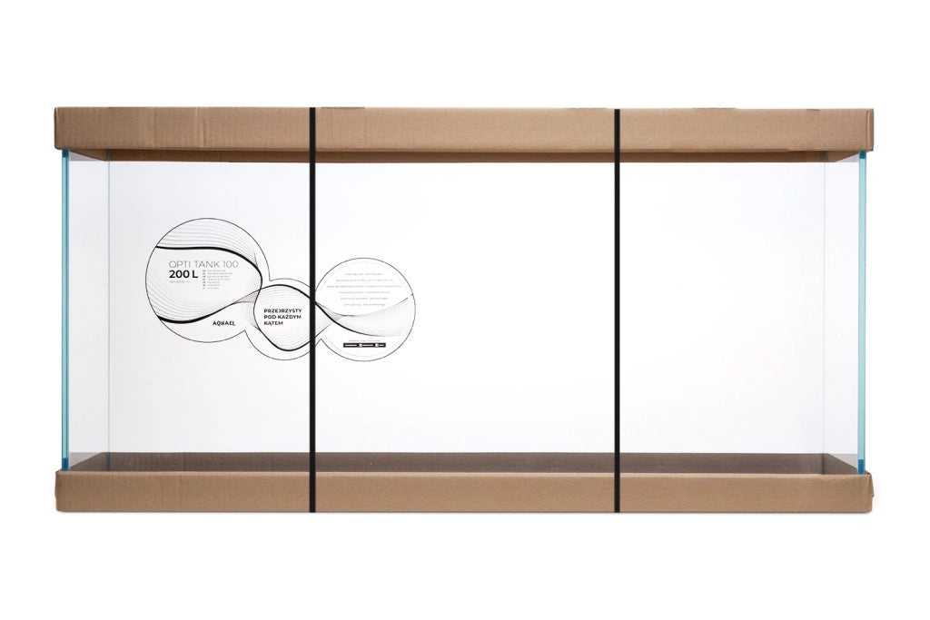 Aquael Opti Tank - aquario in vetro extrachiaro Dimensioni: 100x40x50h
