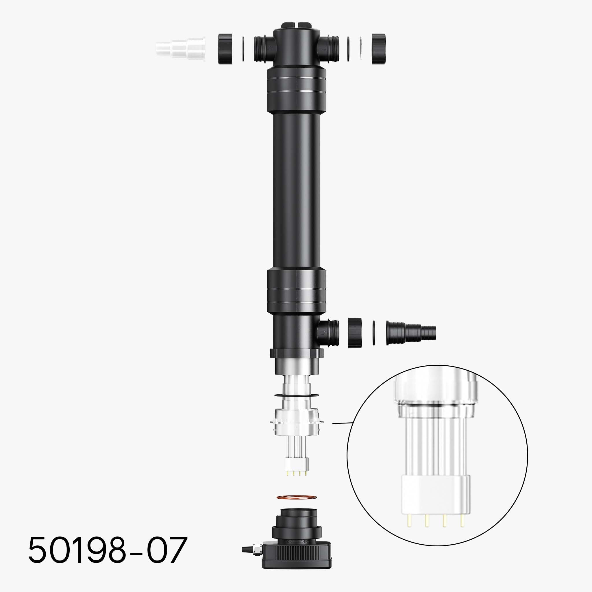 Ricambio per chiarificatore per laghetto CUV-6110 Vetro di quarzo