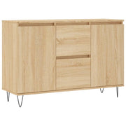 Buffet credenza cassettiera armadio mobile contenitore organizer cucina soggiorno rovere Sonoma 104 x 35 x 70 cm legno ingegnerizzato marrone 02_0031485