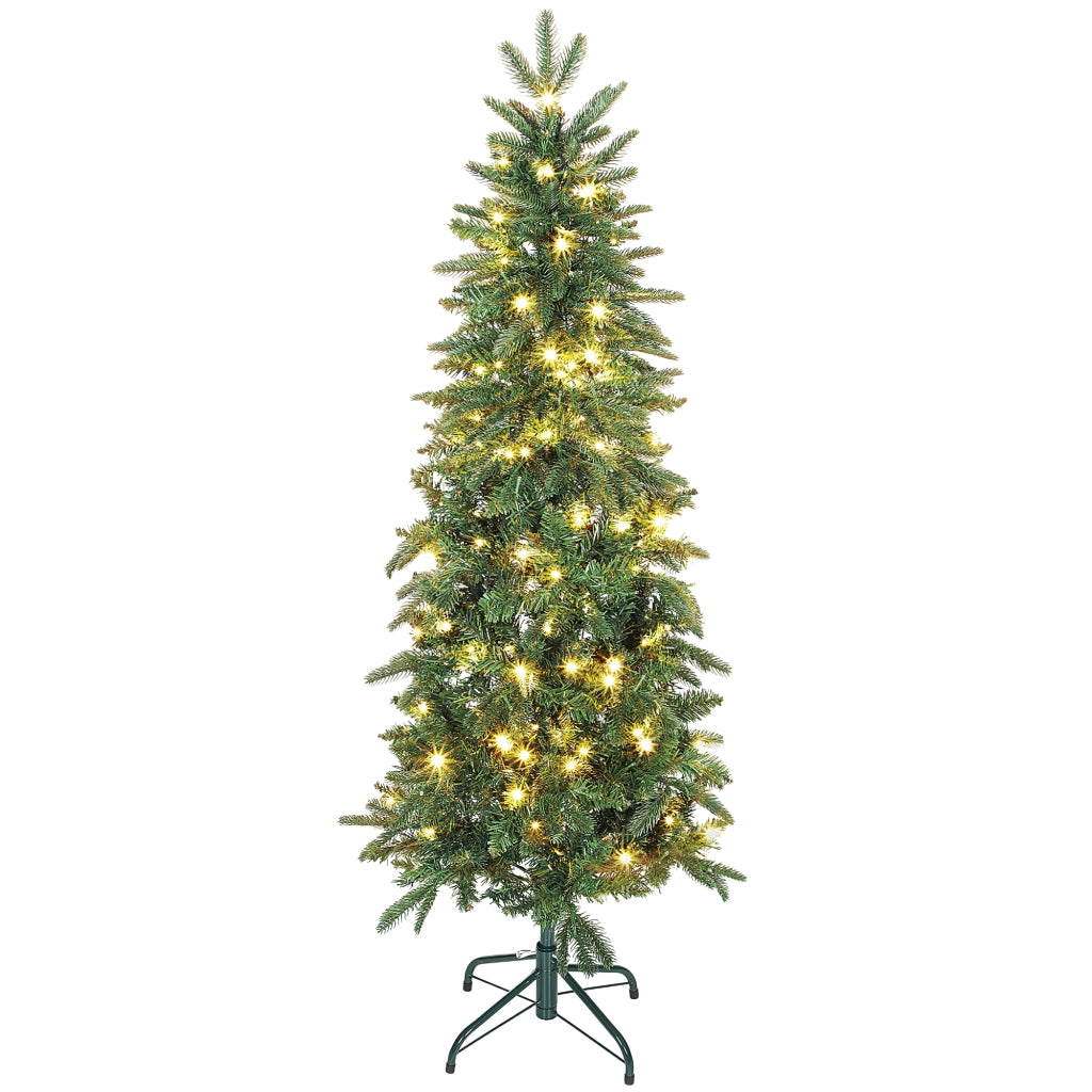 Albero di Natale Artificiale 150 cm ¨C Xylo ¨C Verde con 150 Luci LED 8 Modalit¨¤ 431 Rami