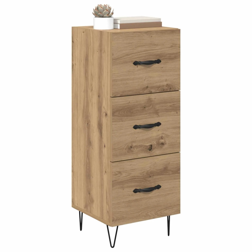 Credenza rovere artigianale 34 x 34.5 x 90 cm Legno multistrato 881550