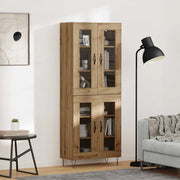 Credenza-Buffet-Armadio da cucina Rovere artigianale 69,5 x 34 x 180 cm 401531