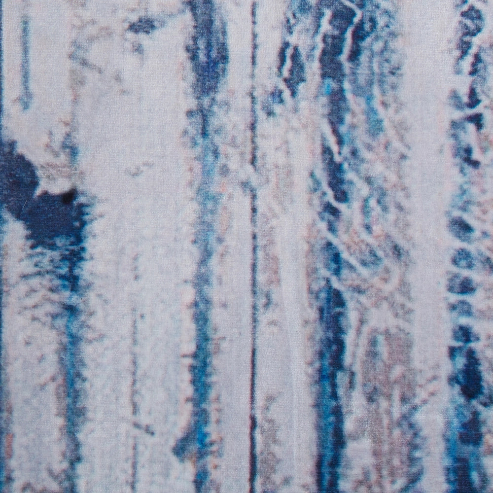 Tappeto grigio e beige poliestere 140 x 200 cm a pelo corto moderno motivo astratto