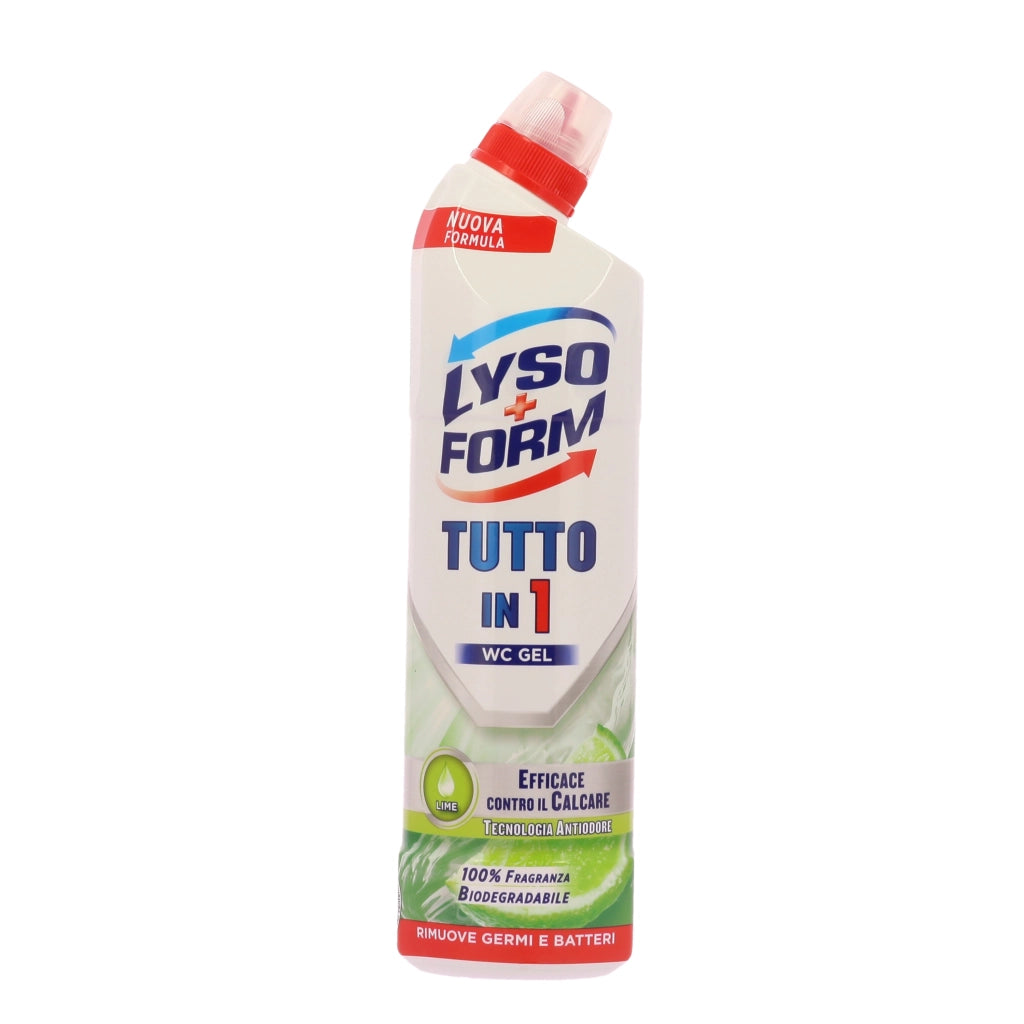 LYSOFORM GEL WC  FORMATO 750ML TUTTO IN 1 FRAGRANZA LIME
