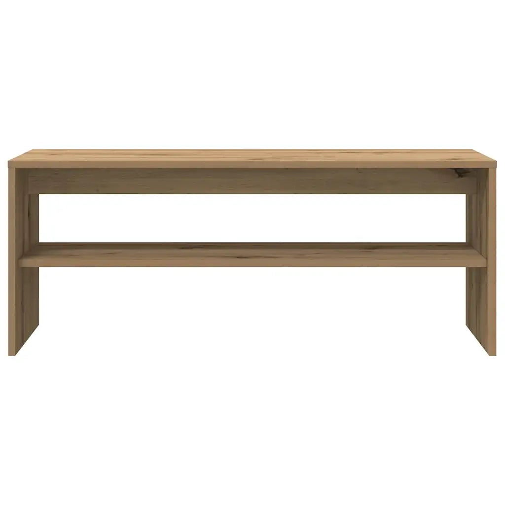 Mobile Porta TV Rovere Artigianale 100x40x40 cm in Truciolato 859126