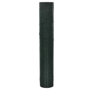 Recinzione da Giardino | Recinzione in Rete per Pollaio Rivestita in PVC 25x1 m Verde