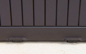 Baule Cassapanca da Esterno 116,7x57x44,7 cm in Resina Effetto Legno Keter Comfy Marrone