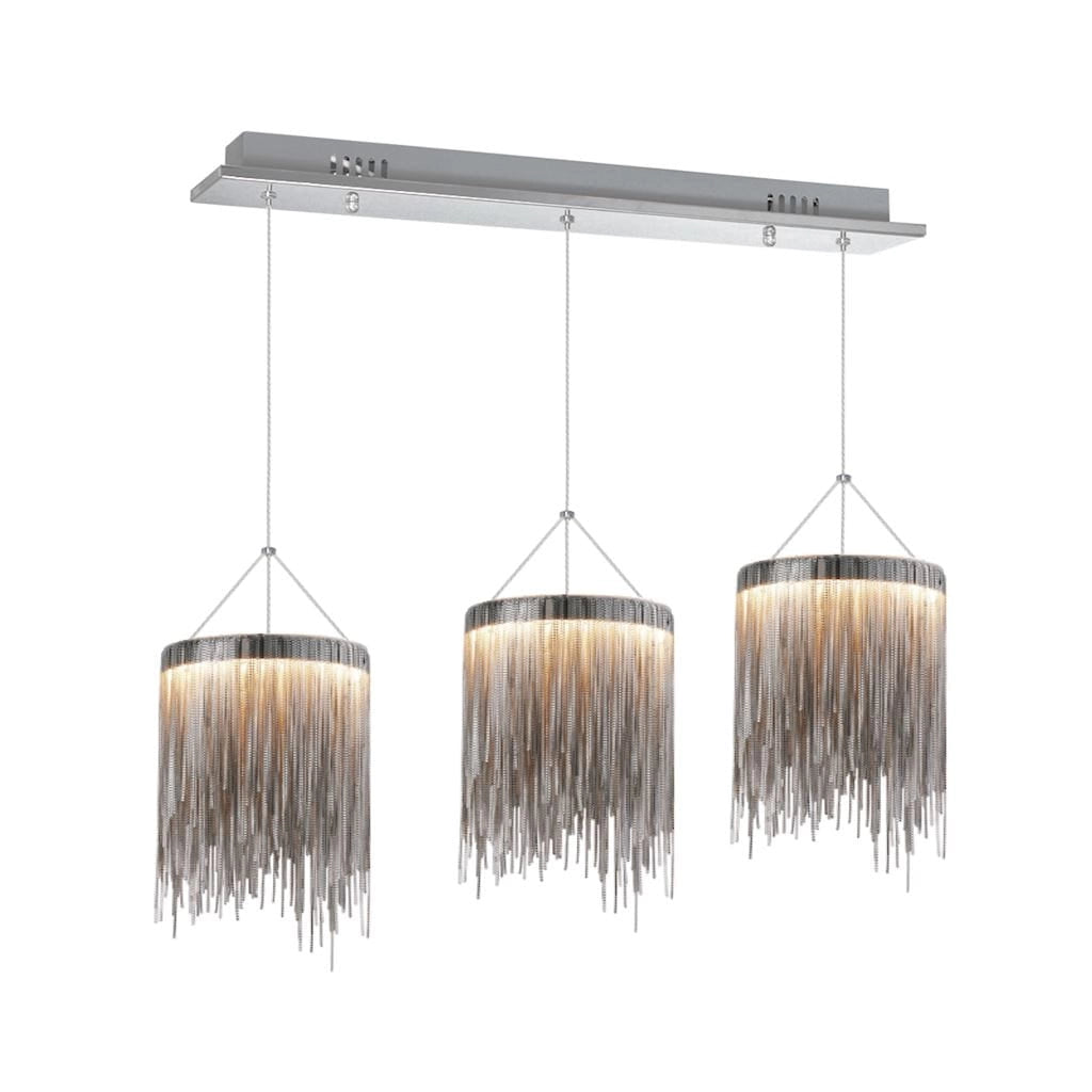 Lampadario a sospensione LED 54W Cascata Milagro ML3793