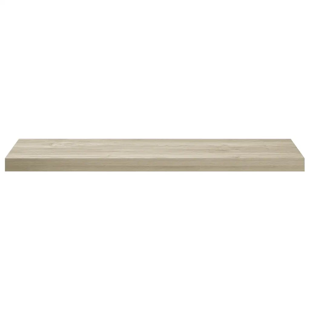 Scaffale a Parete Rovere 90x23,5x3,8 cm in MDF 323880