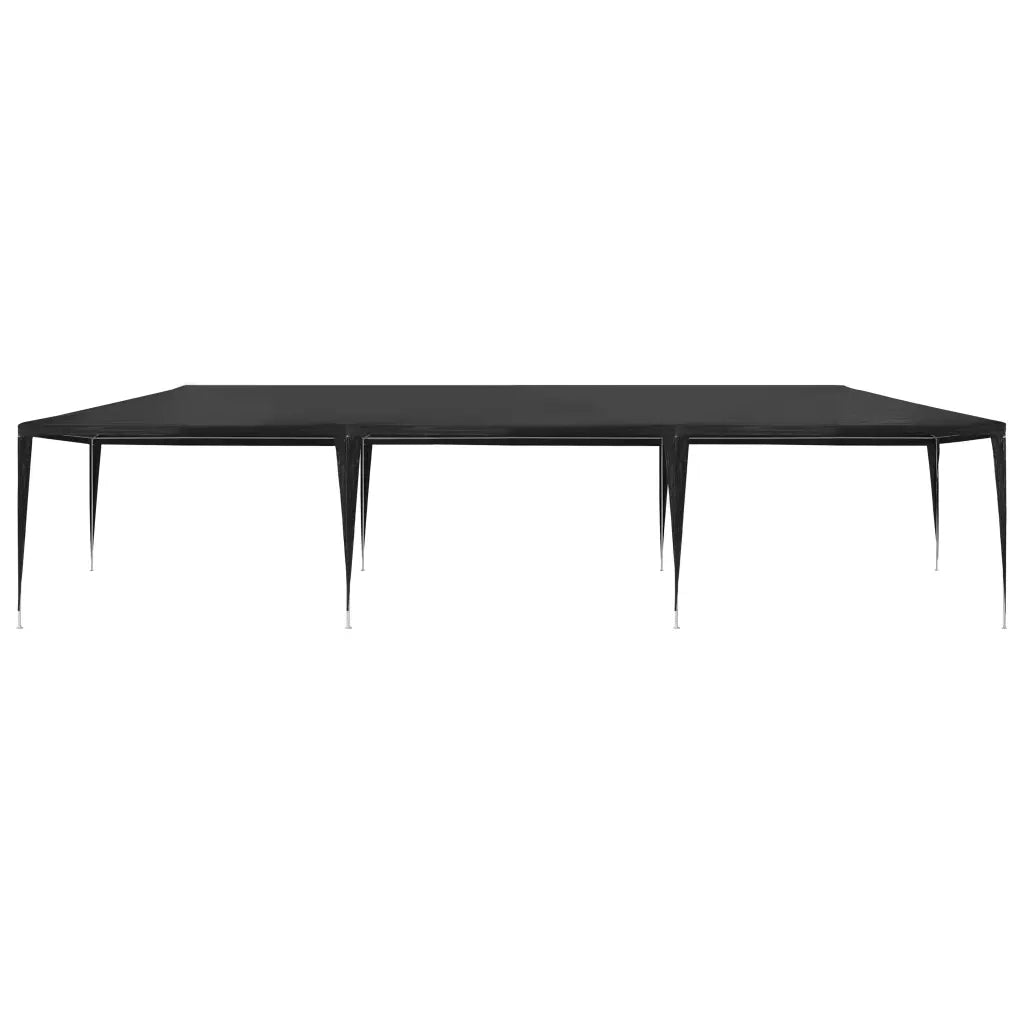 Tenda per Feste 3x9 m in PE Antracite 45089