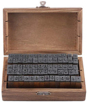 Set di Alfabeto in Legno 70 Pezzi - Cifre e Lettere - Stampa Decorativa - Set di Stampi per Bambini - Design Facile da Identificare - Stampi in Gomma