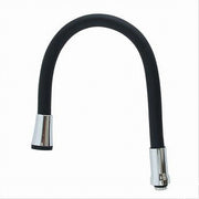 Trade Shop - Canna Ricambio Miscelatore Rubinetto Lavello Cucina Flessibile Nero 50 Cm 87503 -