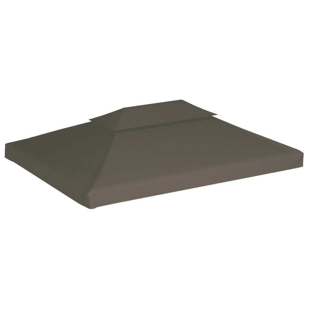 Copertura Superiore per Gazebo a 2 Strati 310g/mÂ² 4x3m Talpa cod mxl 78688