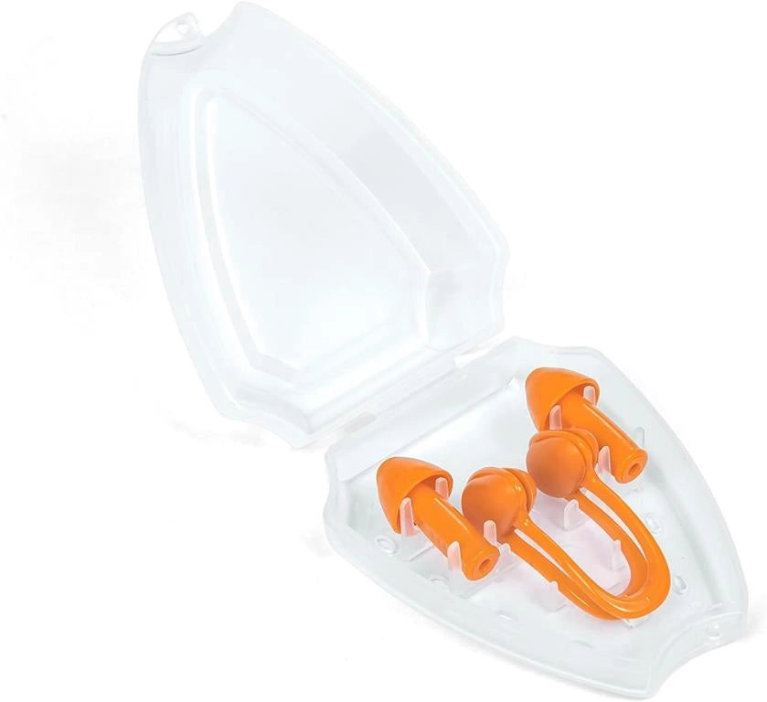 Tappi per Orecchie + Clip Naso + Astuccio Piscina Mare Bestway