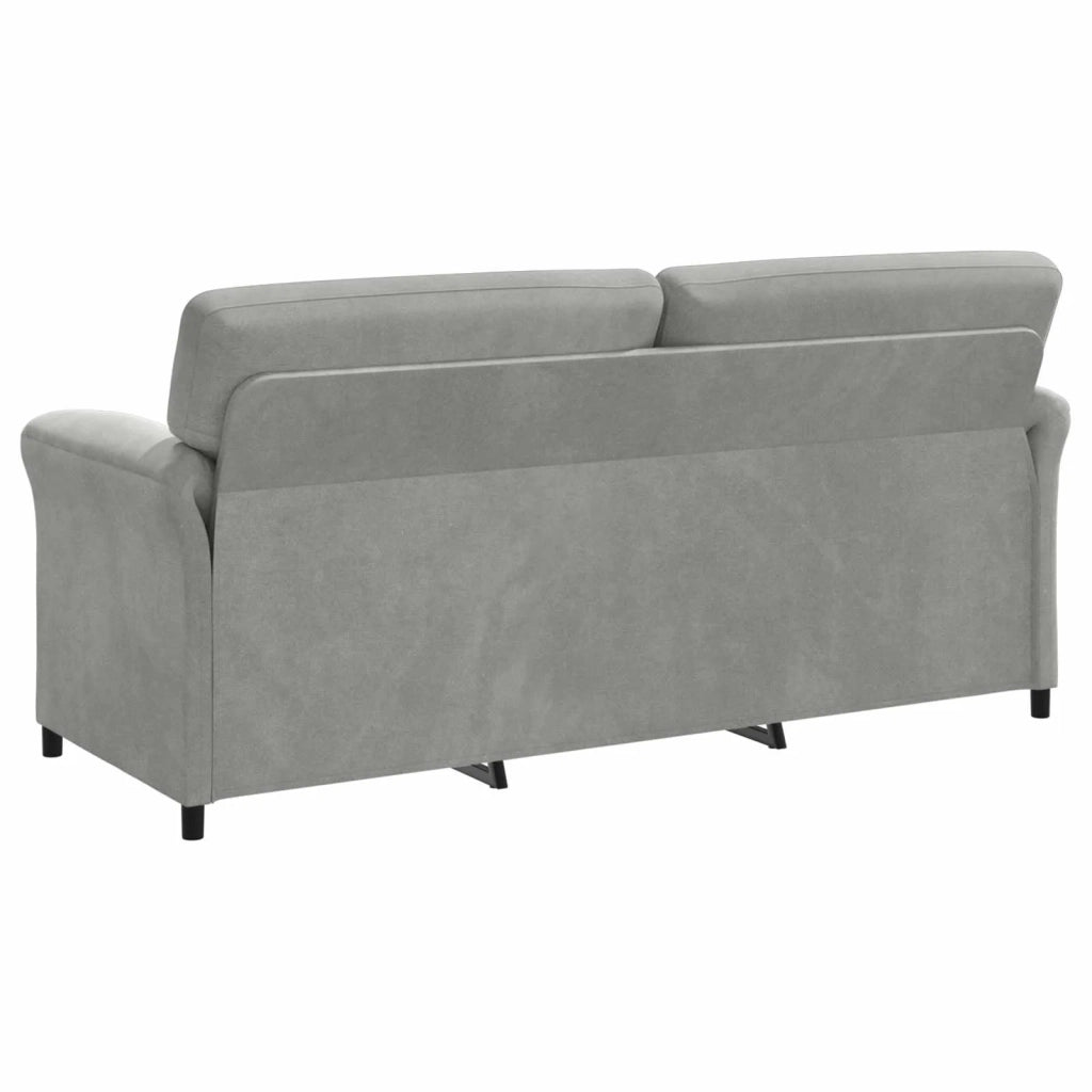 Set di divani 2 pz Grigio Chiaro Velluto 3424913