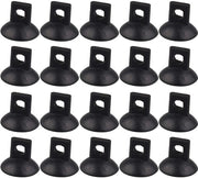 Termometro Acquario - 20 Pezzi - Clip per Termometro Acquario - Per Apparecchiature Acquario - Nero - Termometro Acquario Sottomarino - Adatto per...