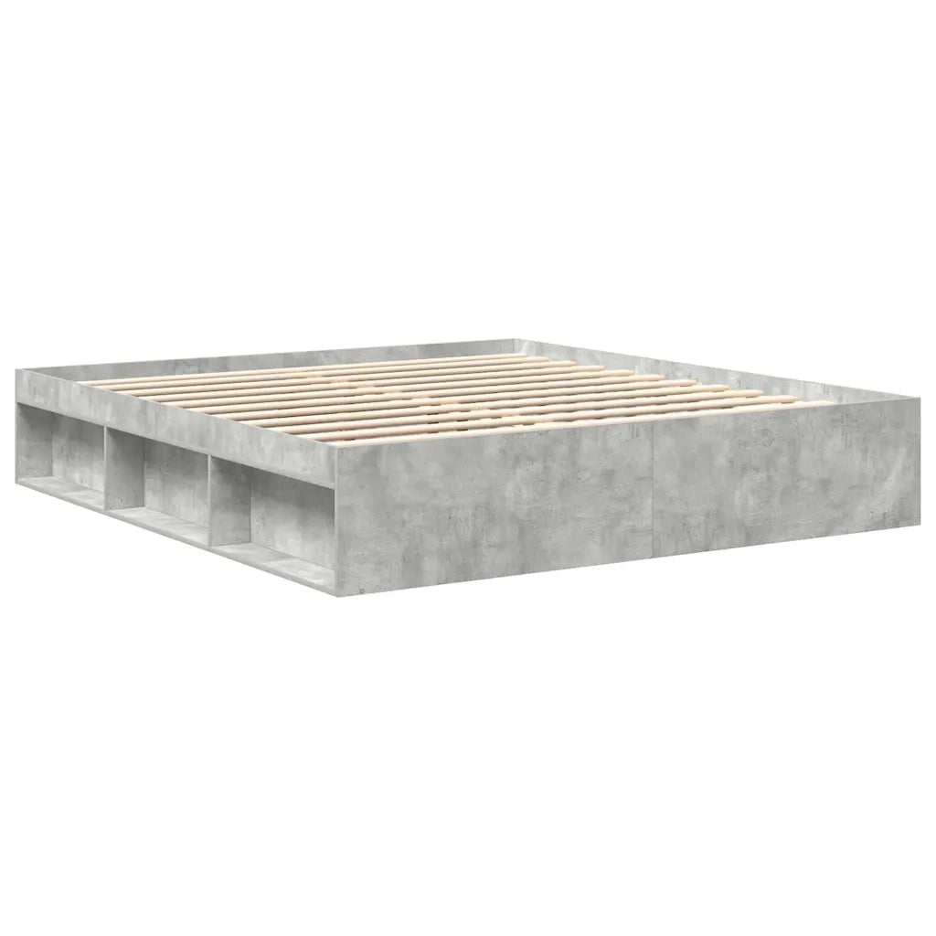 Giroletto Grigio Cemento 180x200 cm Super King 3203883