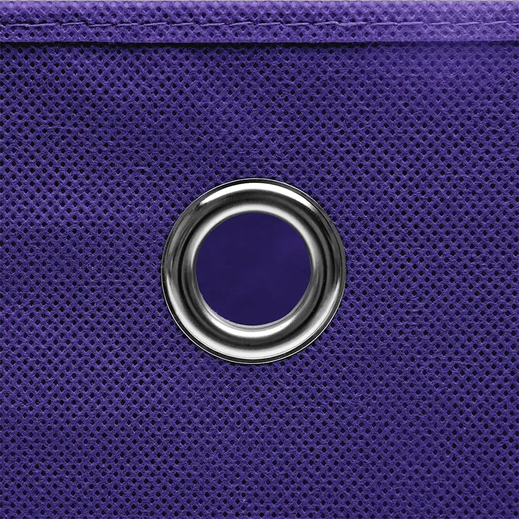Contenitori con Coperchio 10 pz 28x28x28 cm Viola cod mxl 41904