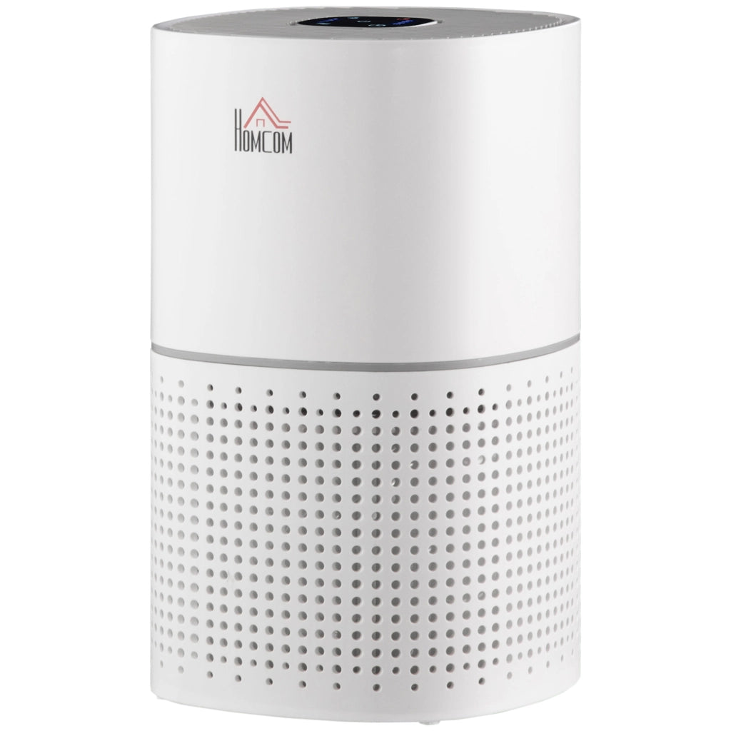 Purificatore d'aria HEPA con ionizzatore ¨C Xylo ¨C CADR 225m3/h, timer, 4 velocit¨¤, silenzioso, 22x22x36cm, bianco