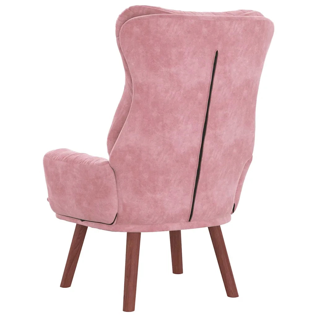 poltrona Rosa 69 x 74 x 93 cm Velluto 42001838