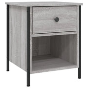 Comodino | Armadio da Notte | Mobiletto da notte Grigio Sonoma 40x42x50 cm in Legno Multistrato