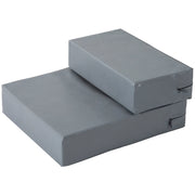 EasyComfort Scaletta per Cani Materassino 2 in 1 in PU e Gommapiuma 45x39x20cm Grigio