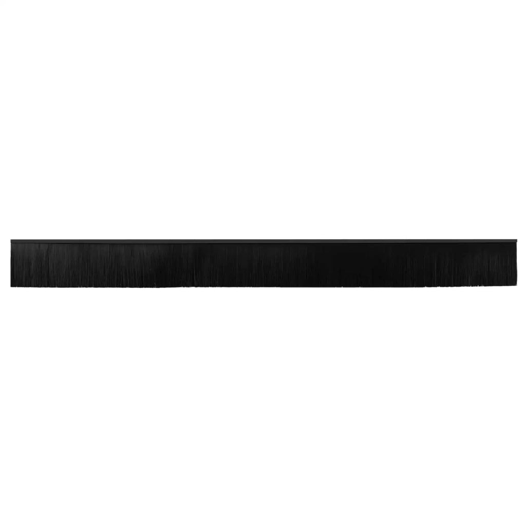 Spazzole per porte autoadesive 12 pz Nero 100 cm CFW1360782