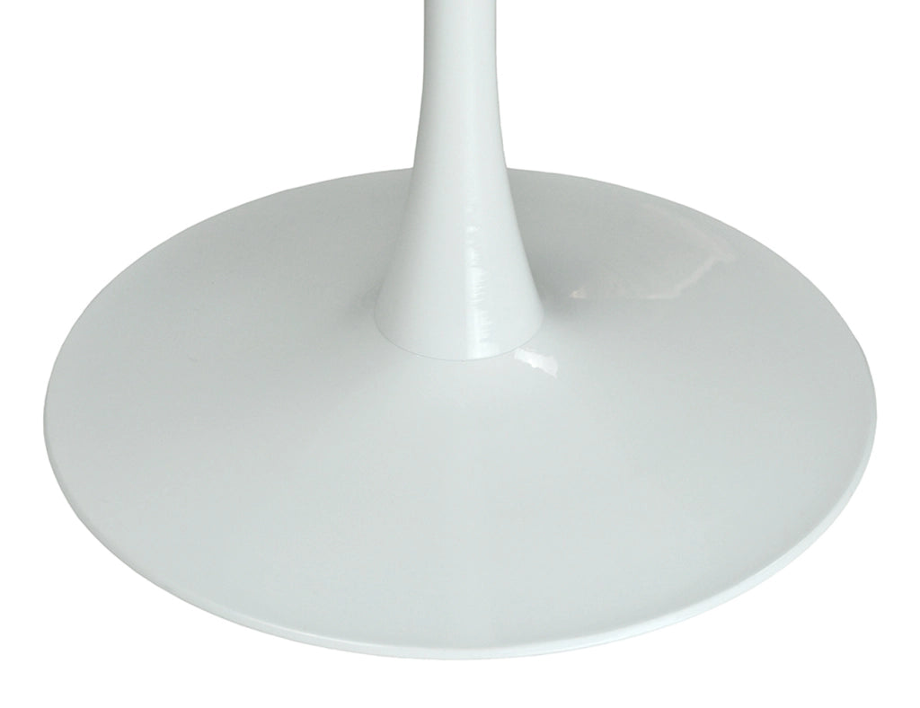Tavolo rotondo Ø120 cm, tavolo da pranzo tondo bianco  - Omar - TR08-12OMPM