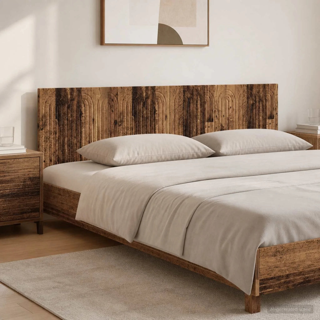 Testiera da Muro ALKMAAR Legno antico Legno ingegnerizzato 896273