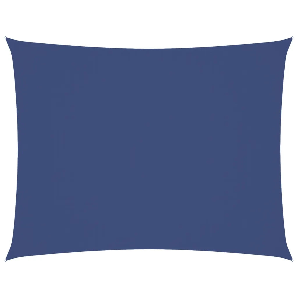 vidaXL Parasole a Vela Oxford Rettangolare 3x6 m Blu