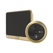 Ezviz dp2c (oro) - videospioncino wireless fhd - display 4.3 - sensore infrarossi pir - audio e video bidirezionale - EZVCSDP2C-ORO