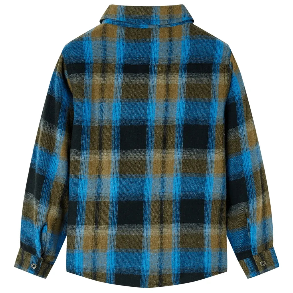 Camicia da Bambino con Colletto Risvoltato 128cod mxl 84160